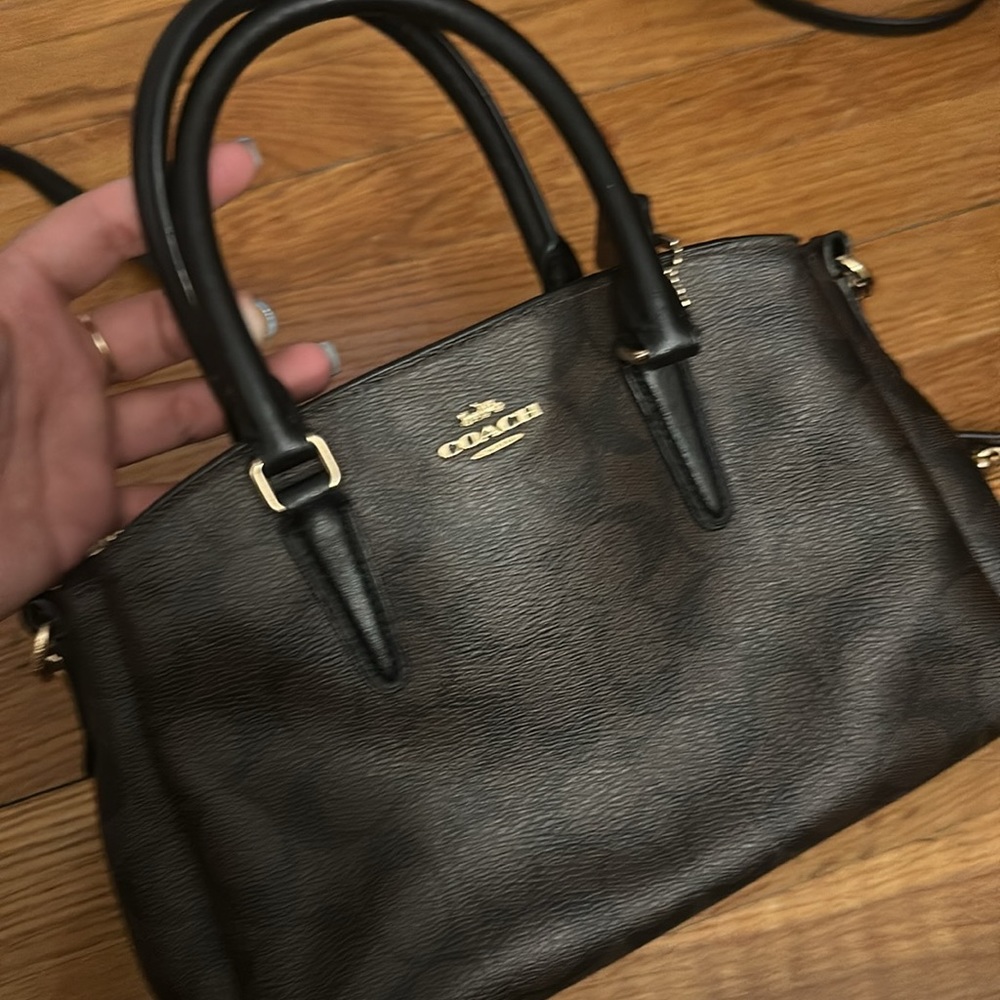 Coach carry all bag in coach canvass